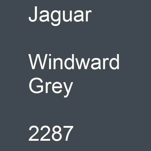 Jaguar, Windward Grey, 2287.